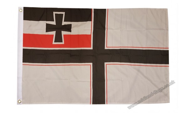 German Imperial (WWI no crest) 5ft x 3ft Flag - CLEARANCE